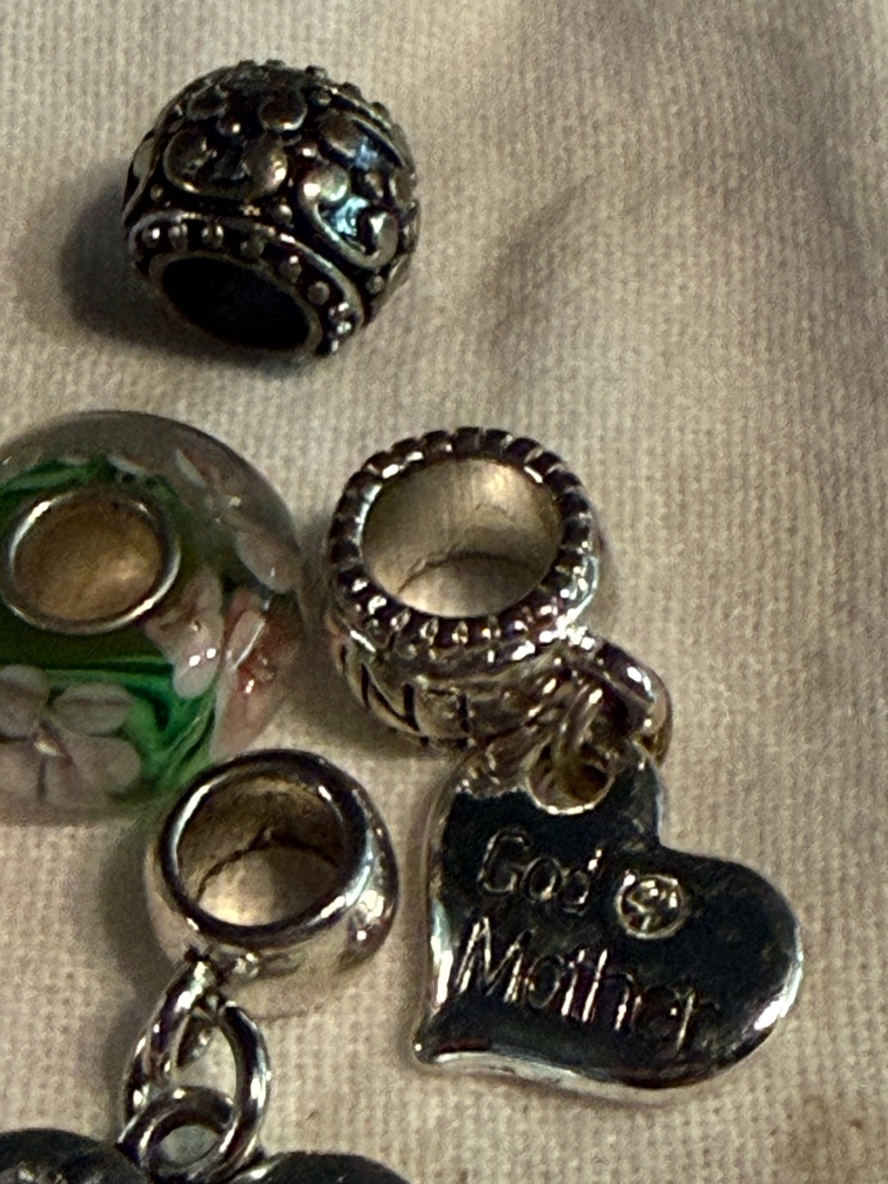 Chamilla .925 Sterling Silver Charm Bracelet FULL! - Picture 12 of 12